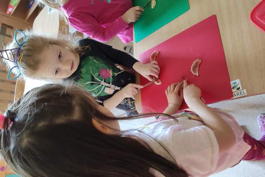 Chefs in Training - Valentine's Day Fruit Hearts  1