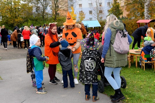 Zahradní dýňová slavnost v MŠ Motýlek 1