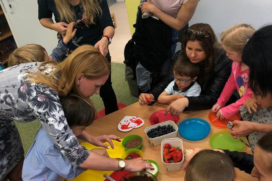 Mother's Day Healthy Snacks workshop 1