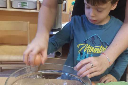 Chefs in Training - Banana Pancakes  1