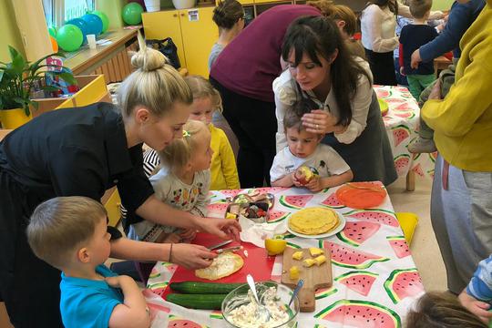 Mother's Day Healthy Snacks workshop 1