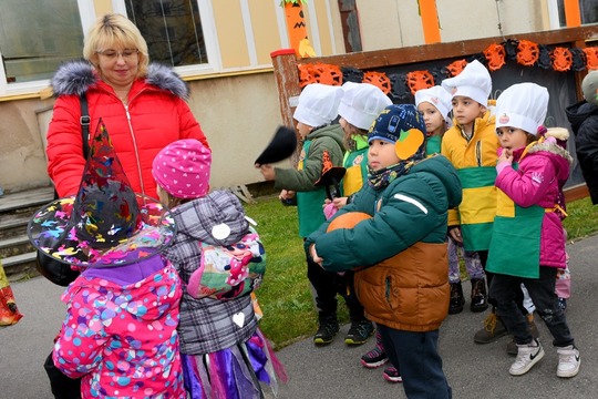 Zahradní dýňová slavnost v MŠ Motýlek 1