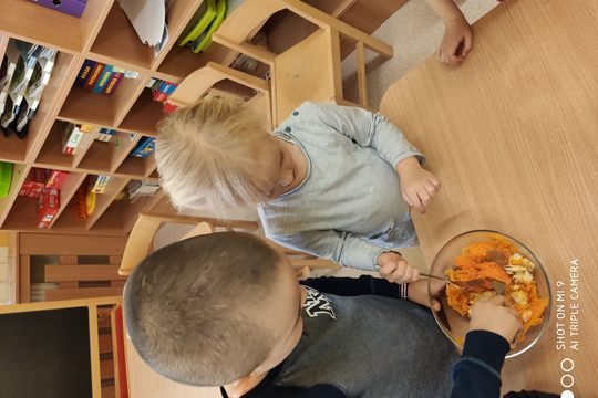 Chefs in Training - Sweet Potato Cake 1