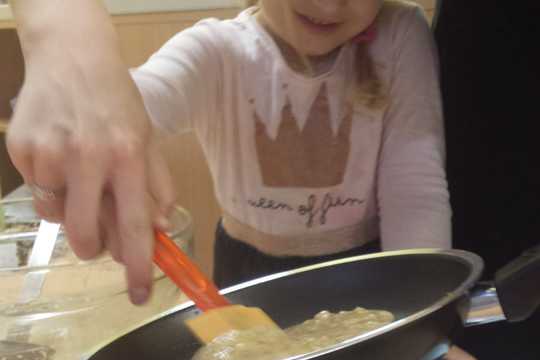 Chefs in Training - Banana Pancakes  1