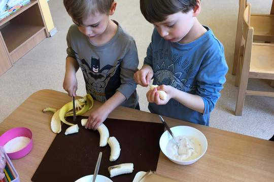 Chefs in Training - Banana Pops  1