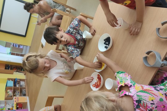 Chefs in Training - Fresh Fruit Popsicles 1