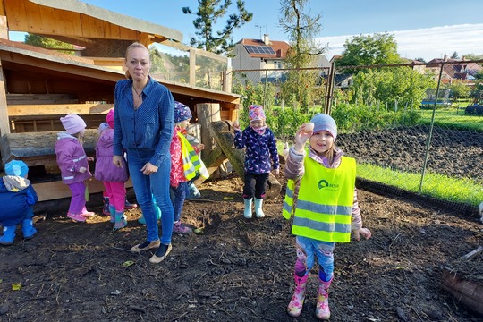 Návštěva domácí farmičky u Rauerů  1