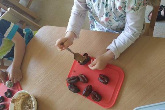 Chefs in Training - Stuffed Dates 1