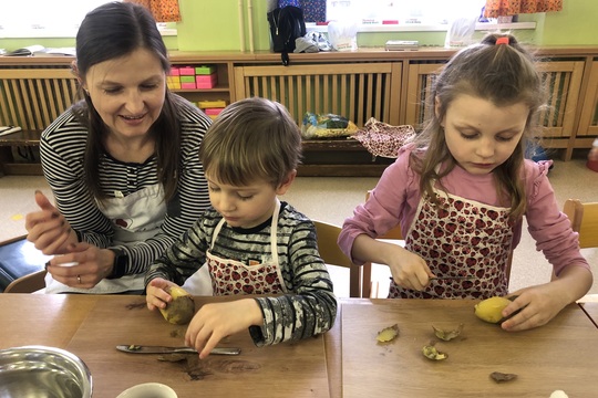 Kurz VAŘENÍ pro rodiče s dětmi - Konec ZIMY a MaSoPuST 1