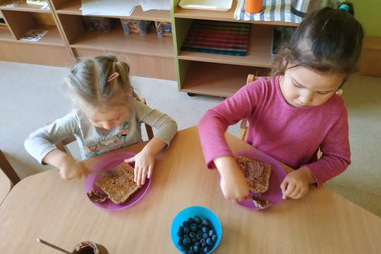 Chefs in Training - Healthy Animal Breakfast toasts 1