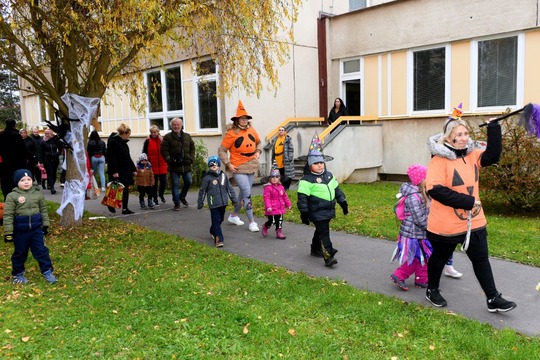 Zahradní dýňová slavnost v MŠ Motýlek 1