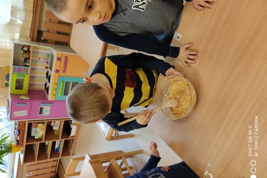 Chefs in Training - Sweet Potato Cake 1