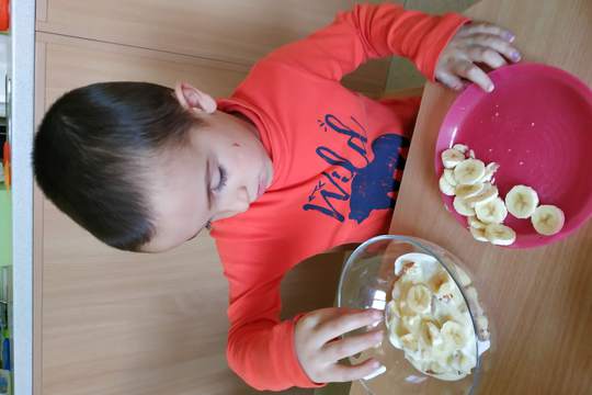 Chefs in Training - Crunchy Banana Parfaits 1