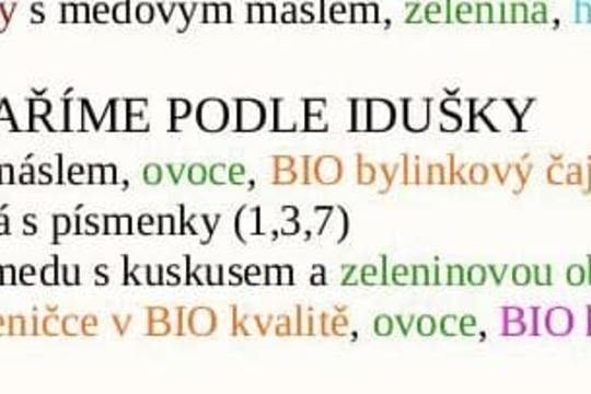 Vaříme dle přání dětí  1