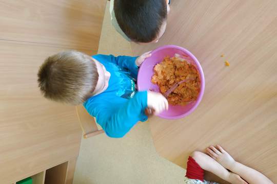 Chefs in Training- Sweet Potato Mash 1