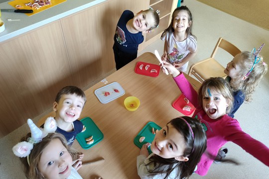 Chefs in Training - Valentine's Day Fruit Hearts  1