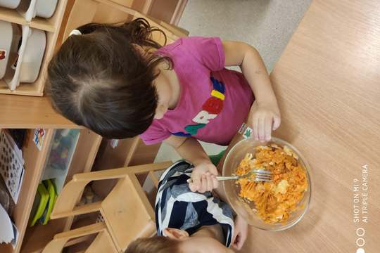 Chefs in Training - Sweet Potato Cake 1