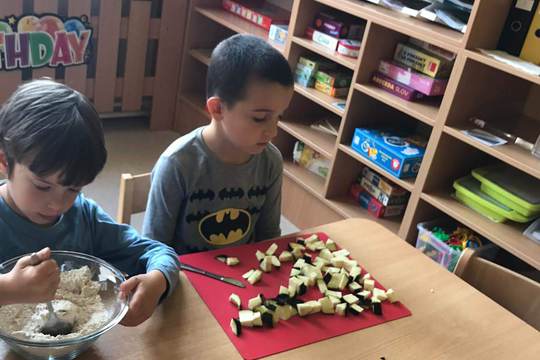 Chefs in Training - Eggplant Bites 1