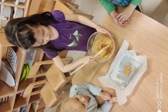 Chefs in Training - Sweet Potato Cake 1