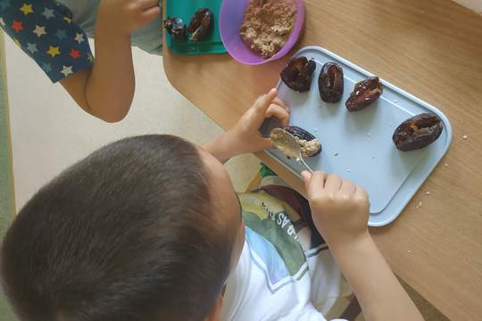 Chefs in Training - Stuffed Dates 1