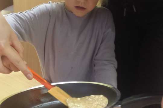 Chefs in Training - Banana Pancakes  1