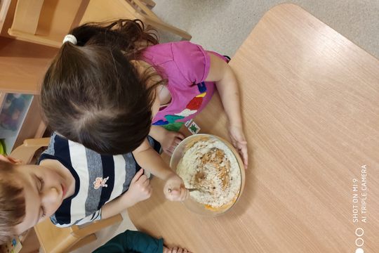 Chefs in Training - Sweet Potato Cake 1