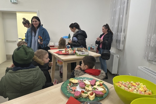 Vánoční jarmark - MŠ Soběchleby + MŠ Dukelských hrdinů 1