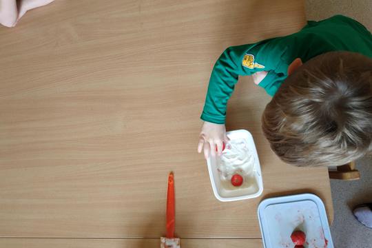 Chefs in Training - Strawberry Terrine 1