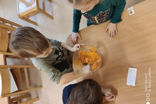 Chefs in Training - Sweet Potato Cake 1