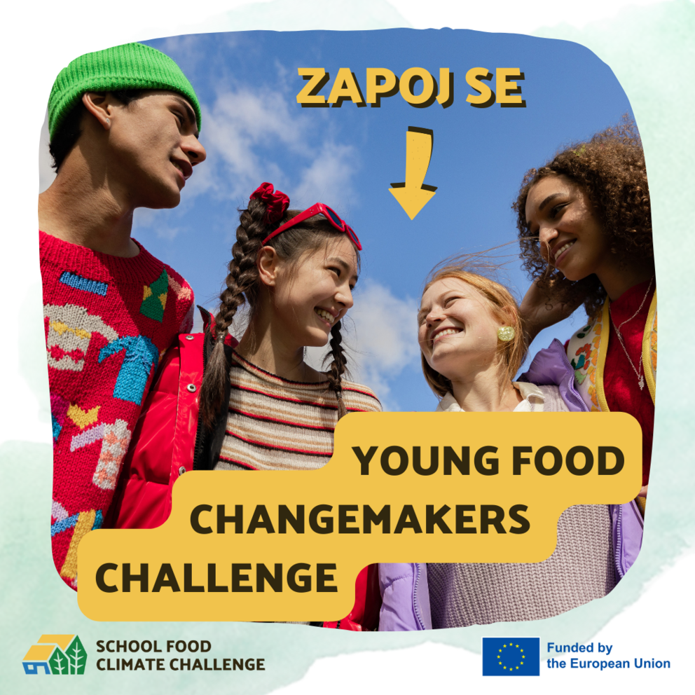 School Food Climate Challenge - Změňte svět prostřednictvím jídla